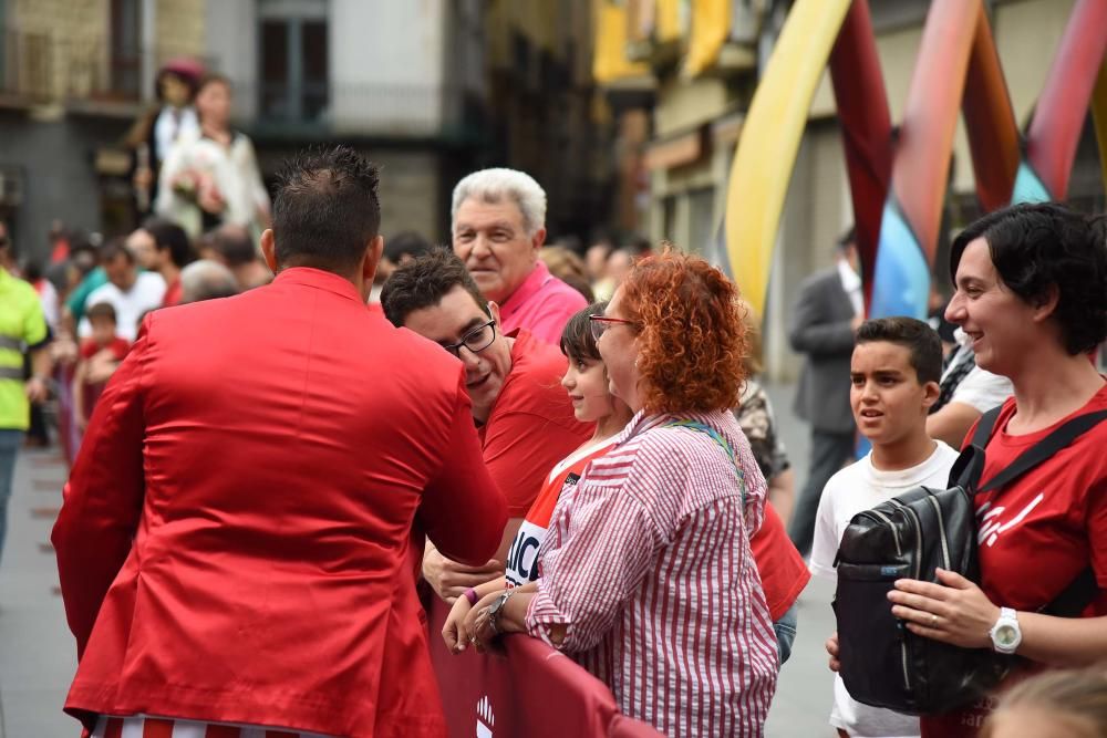 Celebració de l'ICL Manresa a la plaça Major