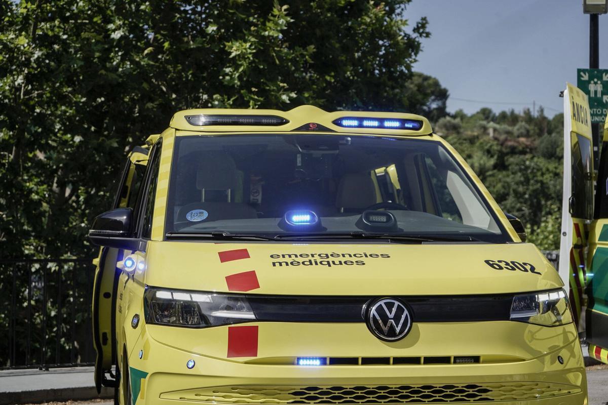 Presentació dels nous models d'ambulàncies a Manresa