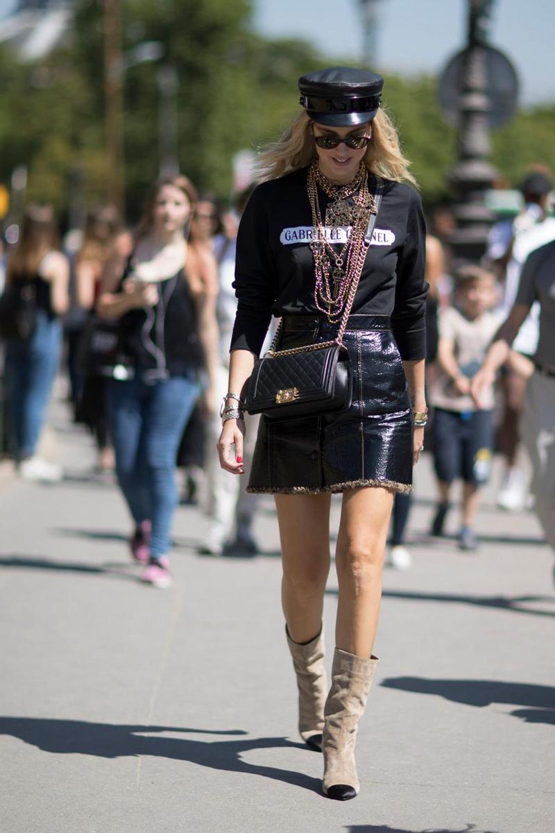 Street Style Alta Costura: total look Chanel