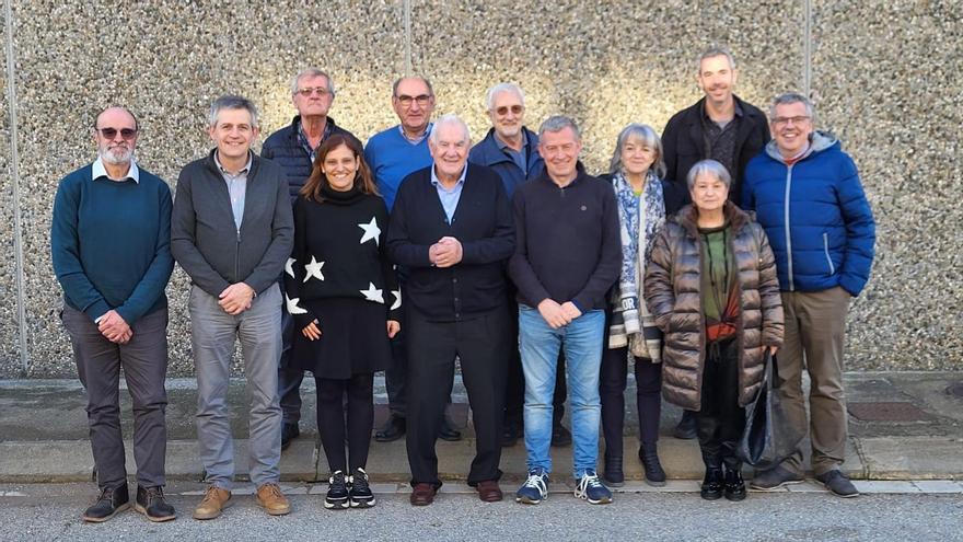 Membres d'ERC Solsonès a la trobada del passat dissabte