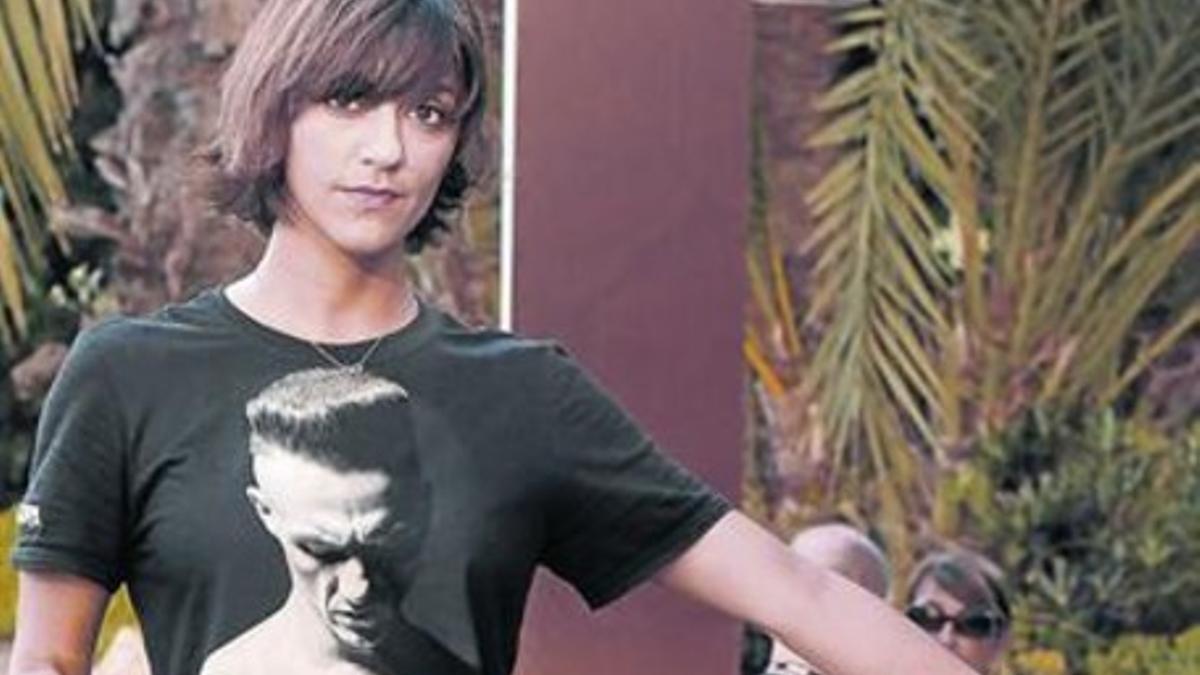 La directora de origeniraní Ana Lily Amirpour, ayer en Sitges.