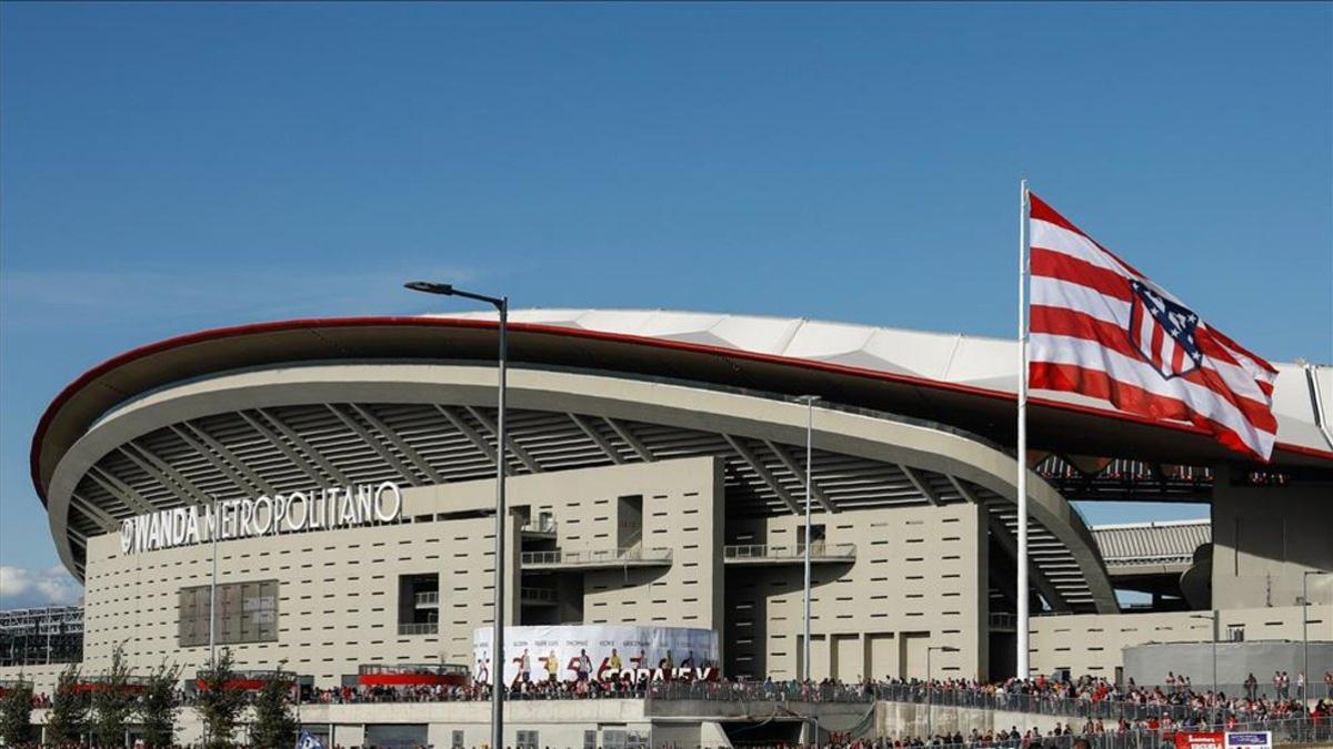 La bandera del Atlético ondeará a media asta