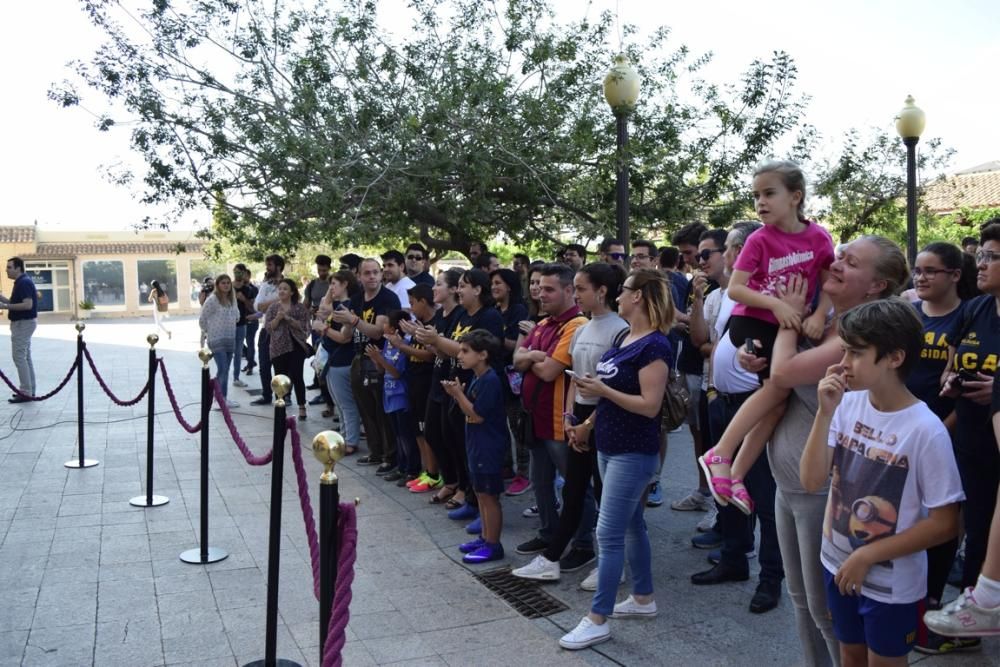 Celebración del ascenso a Segunda División A del UCAM