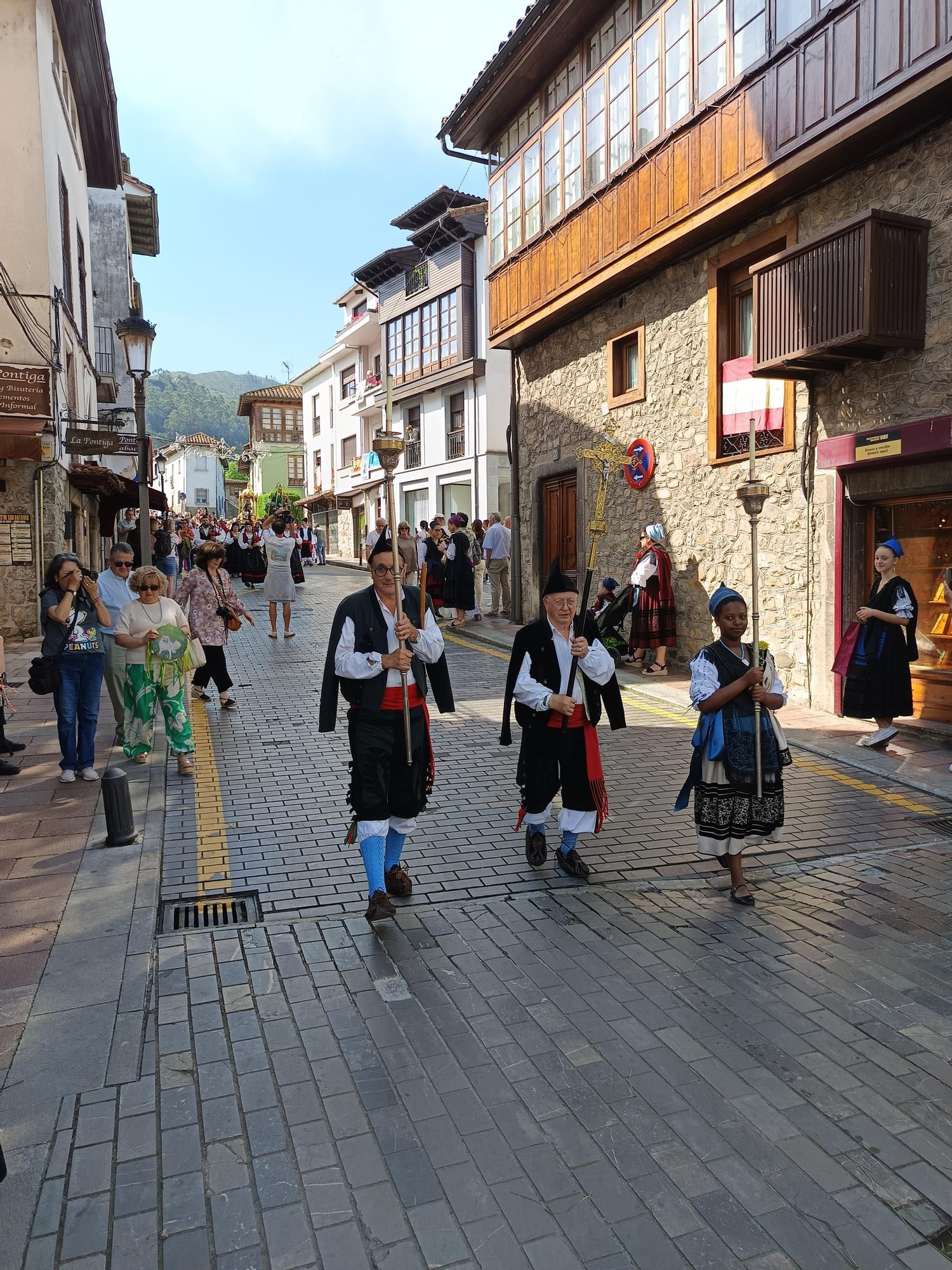 Procesión de San Antoniu "El Nuestru" en Cangas de Onís
