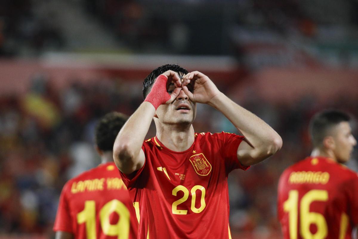 España - Irlanda del Norte, el amistoso preparatorio para la Eurocopa de Alemania 2024, en imágenes.