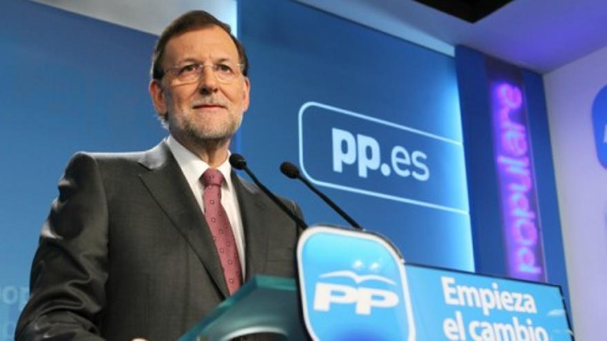 Rajoy: &quot;El anuncio es fruto del esfuerzo de la sociedad&quot;