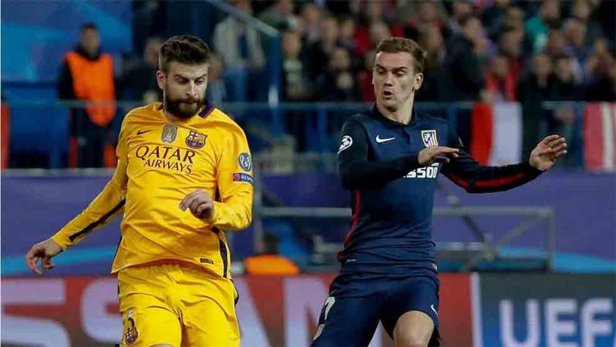 Piqué está detrás del vídeo de Griezmann