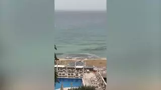 Lee aquí la noticia | El temporal provoca un vertido de aguas fecales en Cala Mayor
