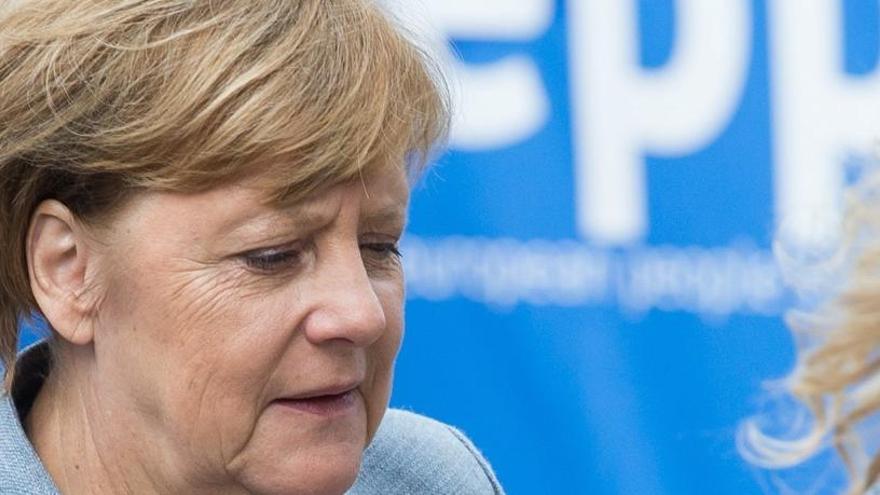 Merkel sobre Catalunya: «Esperem que es trobi una solució dins la constitució espanyola»