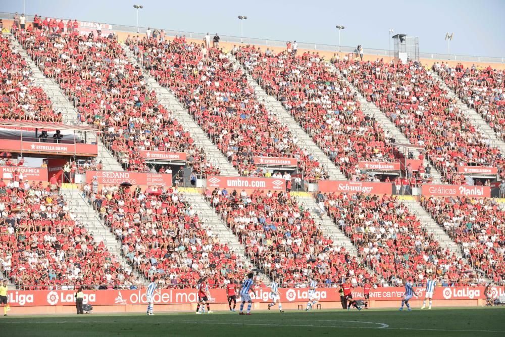 Mallorca-Real Sociedad: Los bermellones encajan su primera decepción