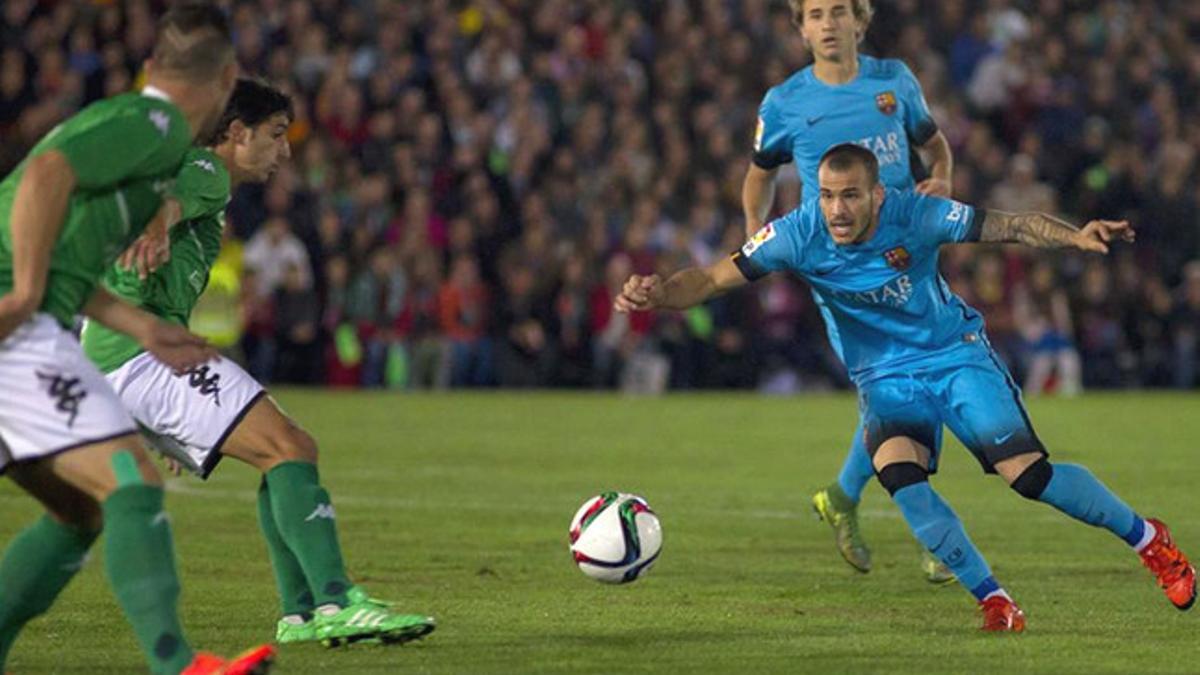 Sandro protagonizó buena parte de las ocasiones del Barça