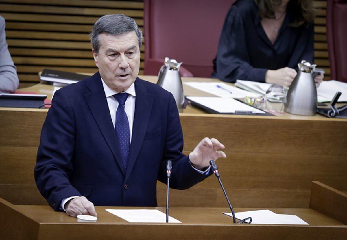 El conseller de Sanidad, Marciano Gómez, ha hablado sobre el caso catéteres de Elche