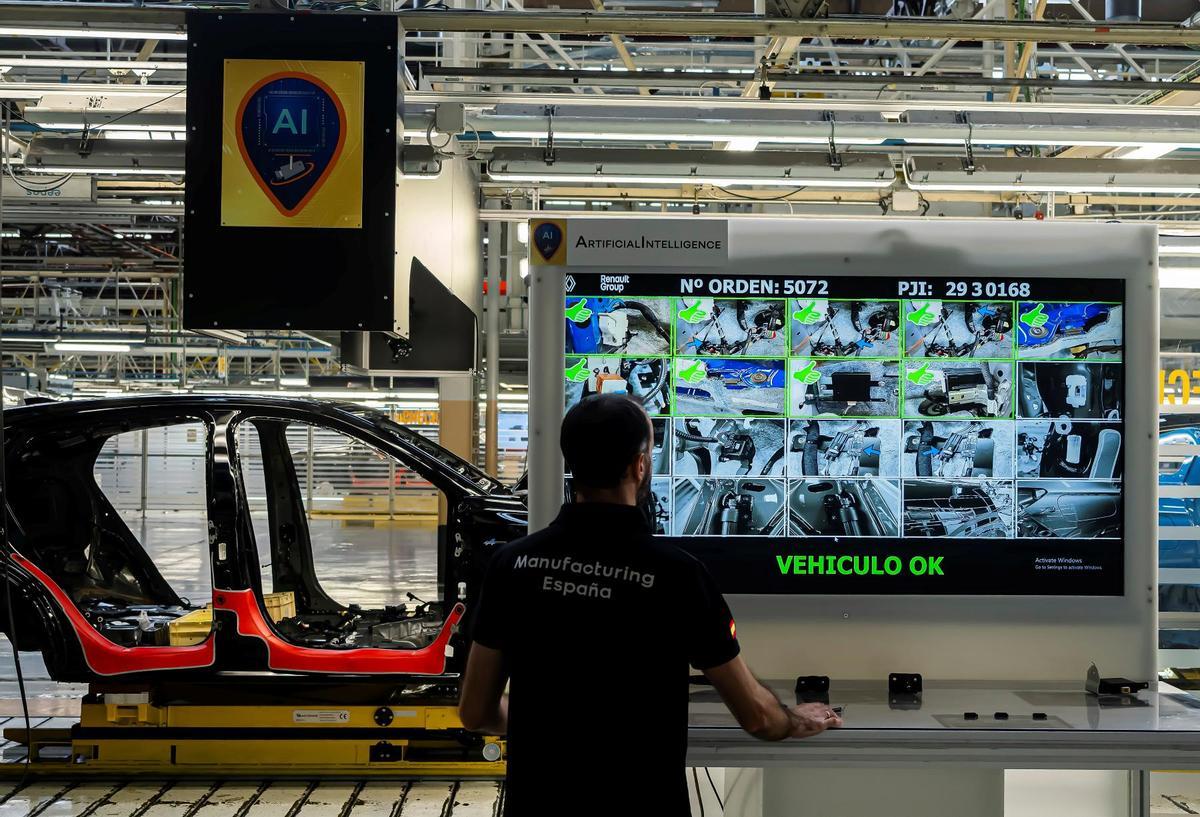 La aplicación de la inteligencia artificial en toda la cadena de valor también es parte de los planes del grupo Renault
