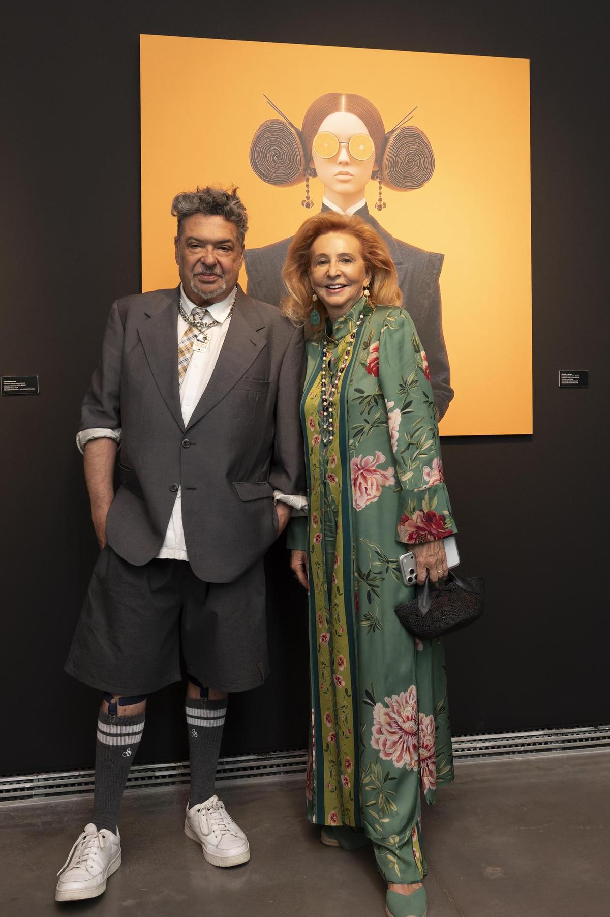 Manuel con Mayren Beneyto
