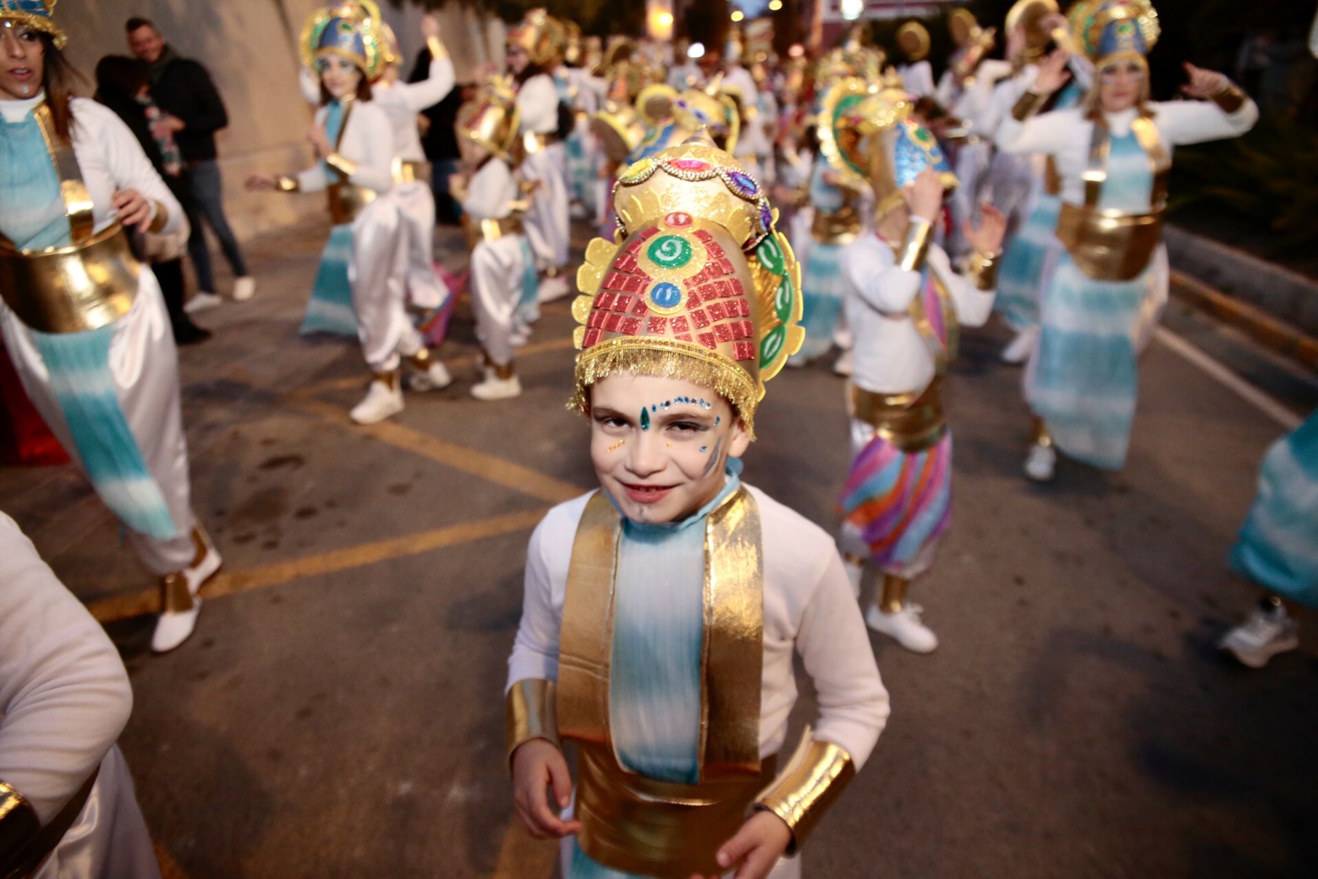 Miles de personas disfrutan del Carnaval en las calles de Lorca