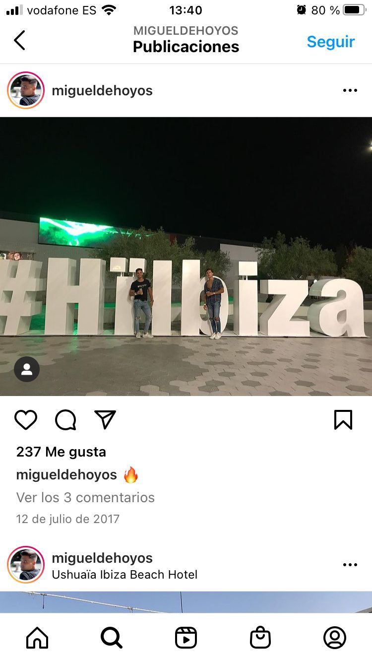 Participantes de 'La isla de las tentaciones' en Ibiza.