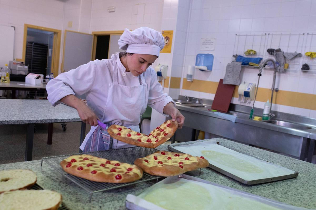 Zamora. CIFP Ciudad de Zamora. Reportaje sobre el curso de panadería y pastelería artesanal.