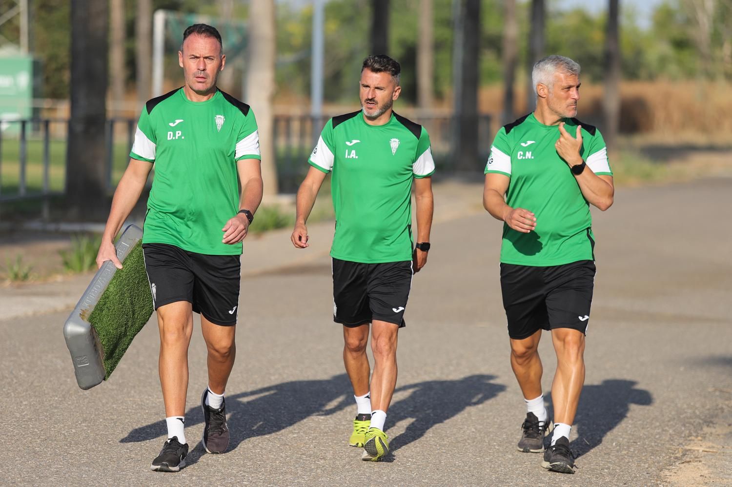 La última sesión del Córdoba CF antes del 'stage', en imágenes
