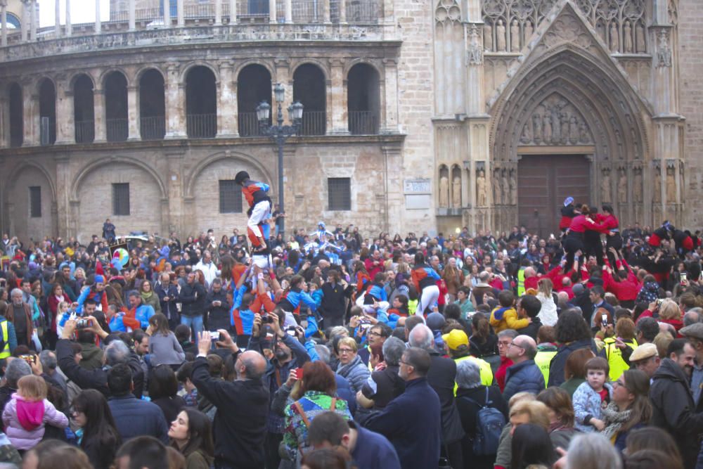 Concentración de Escola Valenciana en València