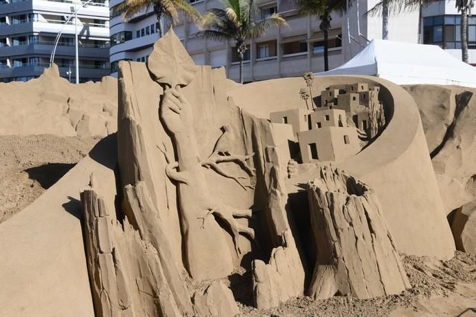 Inauguración del Belén de Arena de Las Canteras  | 30/11/2019 | Fotógrafo: Tony Hernández