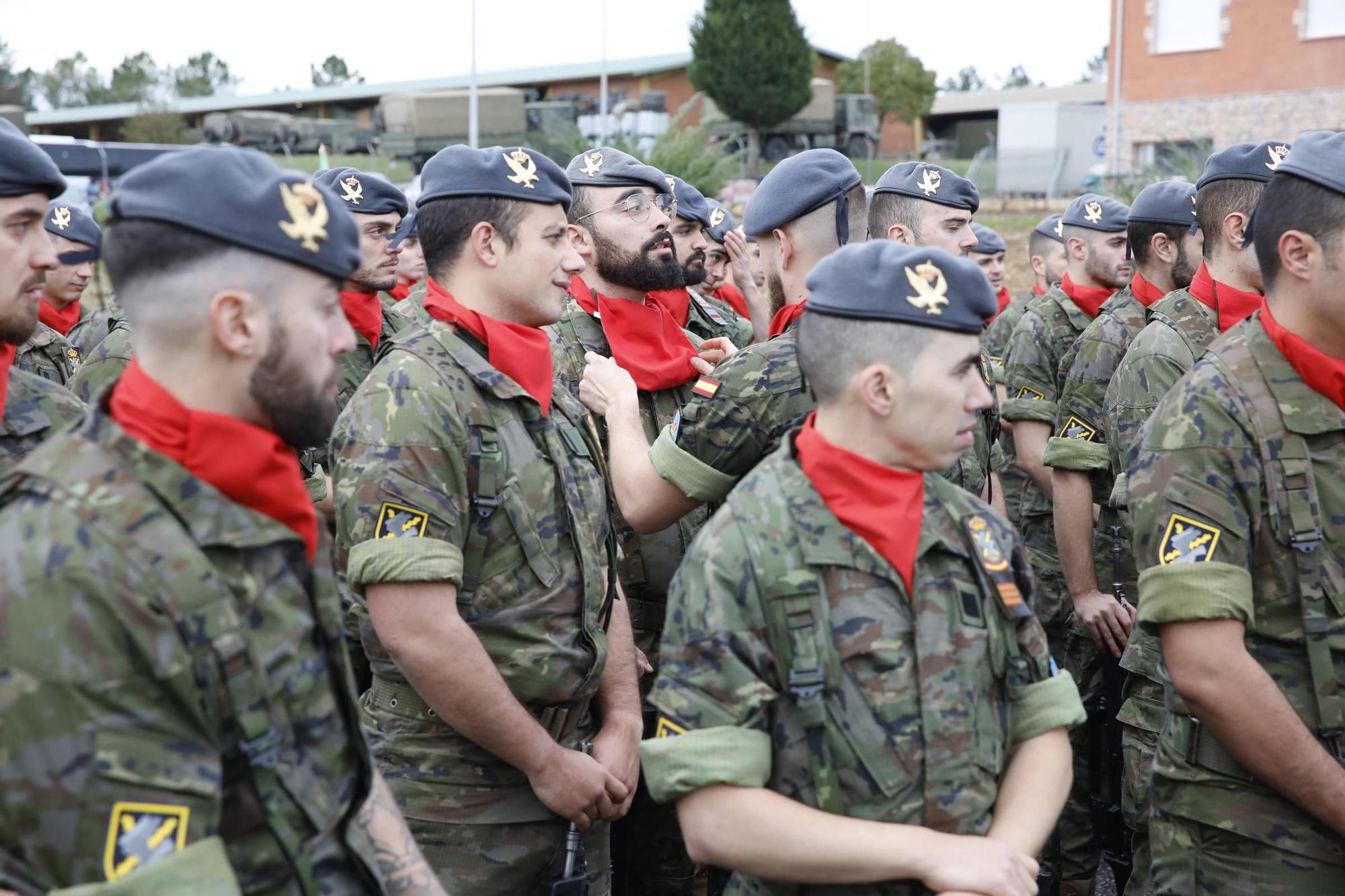 EN IMÁGENES: Desfile militar del regimiento "Príncipe" y fiesta de La Inmaculada en Cabo Noval