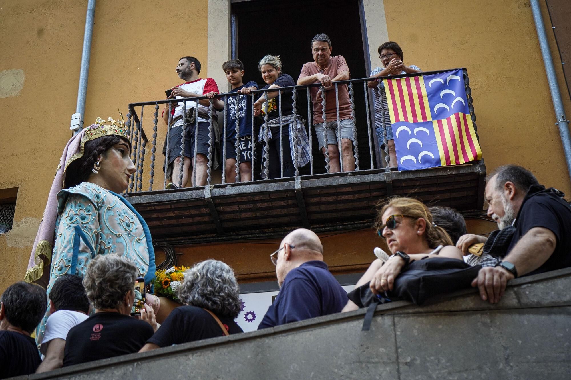 Així s'ha viscut el passacarrers de Patum de dissabte