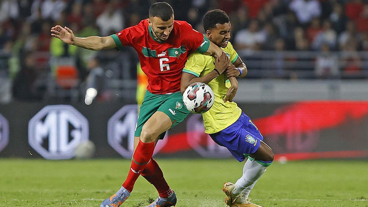 Rodrygo tampoco hizo un buen partido ante Marruecos