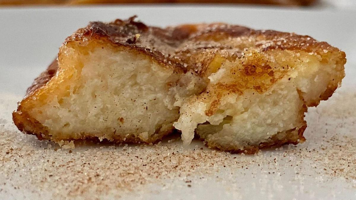 Torrijas al aroma de hierbas ibicencas