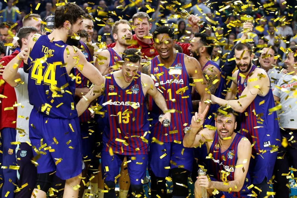 El Barça es proclama campió de la copa del rei