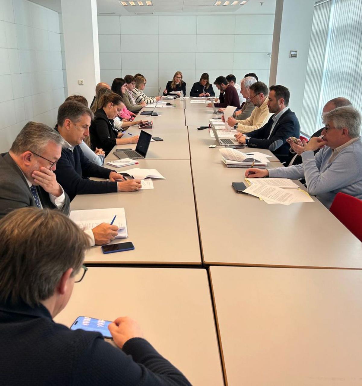 Reunión del Consejo Asesor de Turismo celebrada ayer en Oviedo.