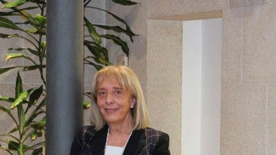 Marisol Nóvoa Rodríguez, en el edificio de la CEO. // FdV