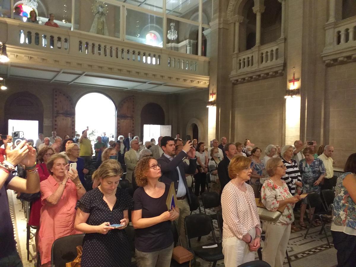 Numeroso público ha asistido a la presentación del Año Jubilar Mariano.