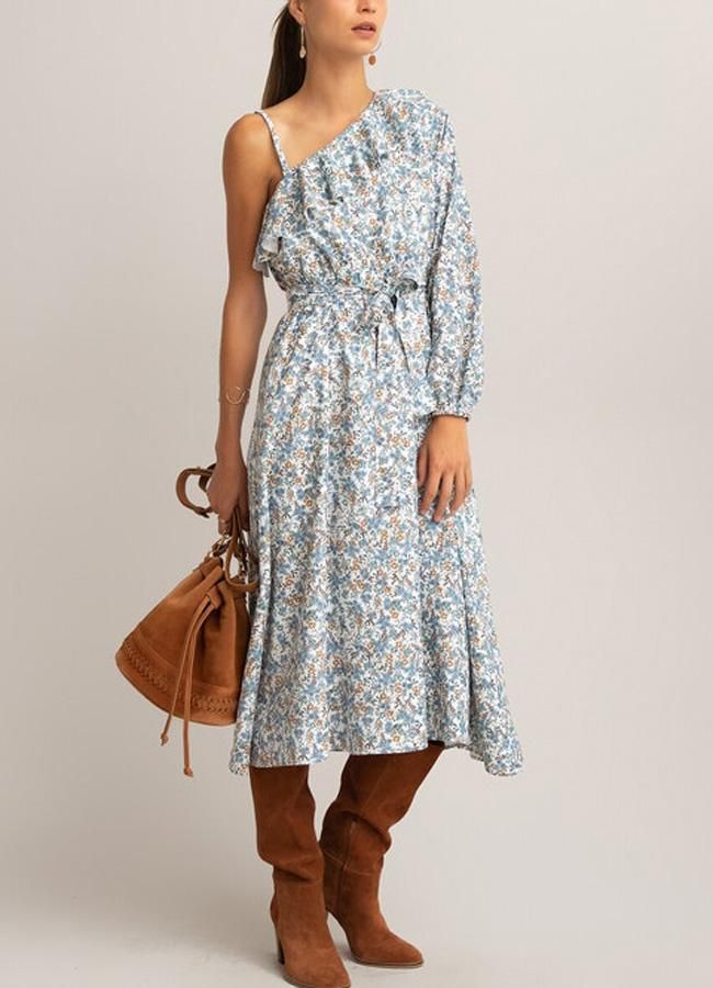 Vestido de flores de La Redoute