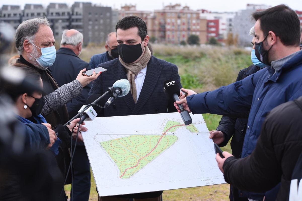 Comienzan las obras del futuro Parque del Flamenco de Córdoba