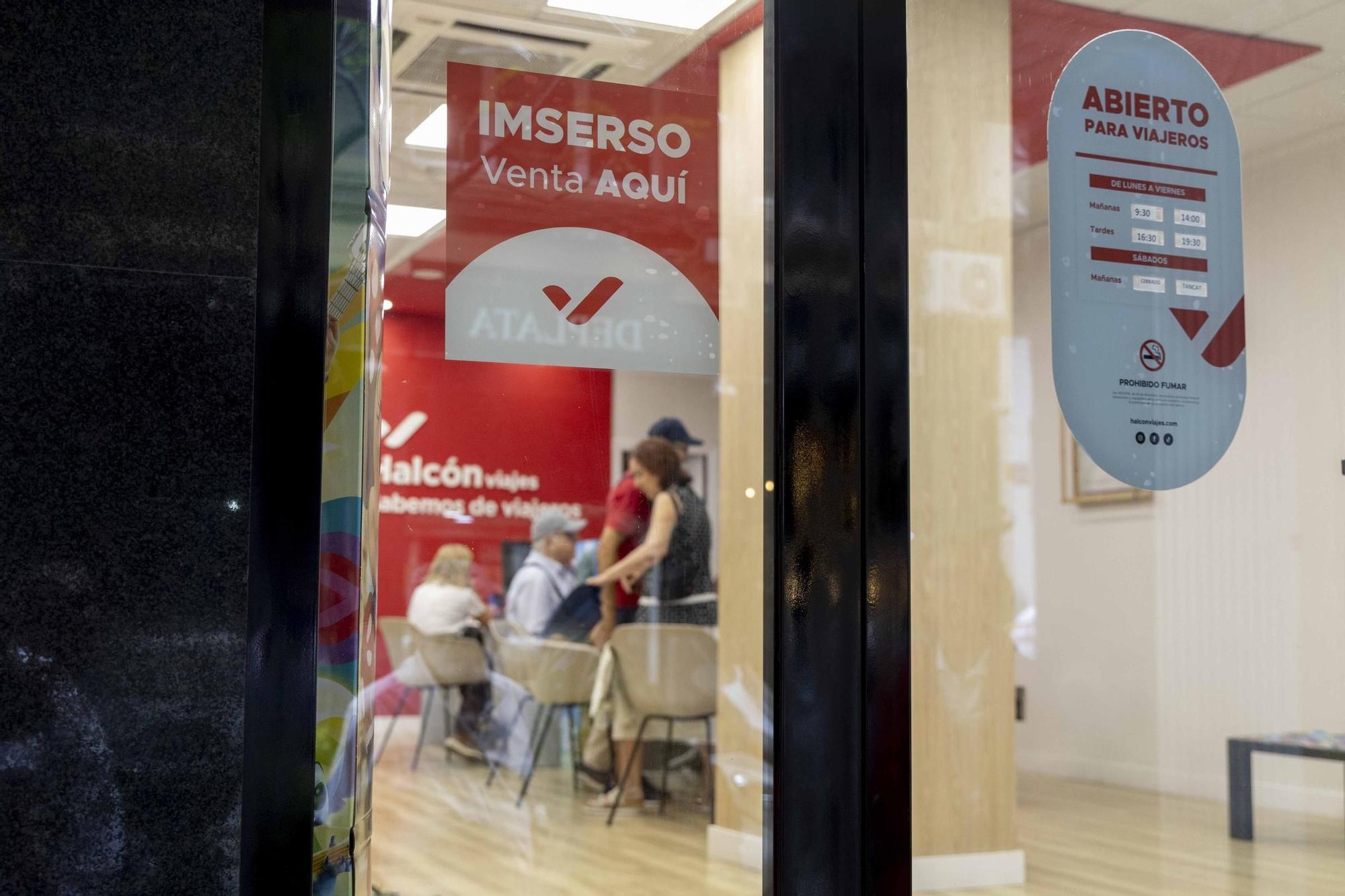 Las colas del Imserso en Alicante