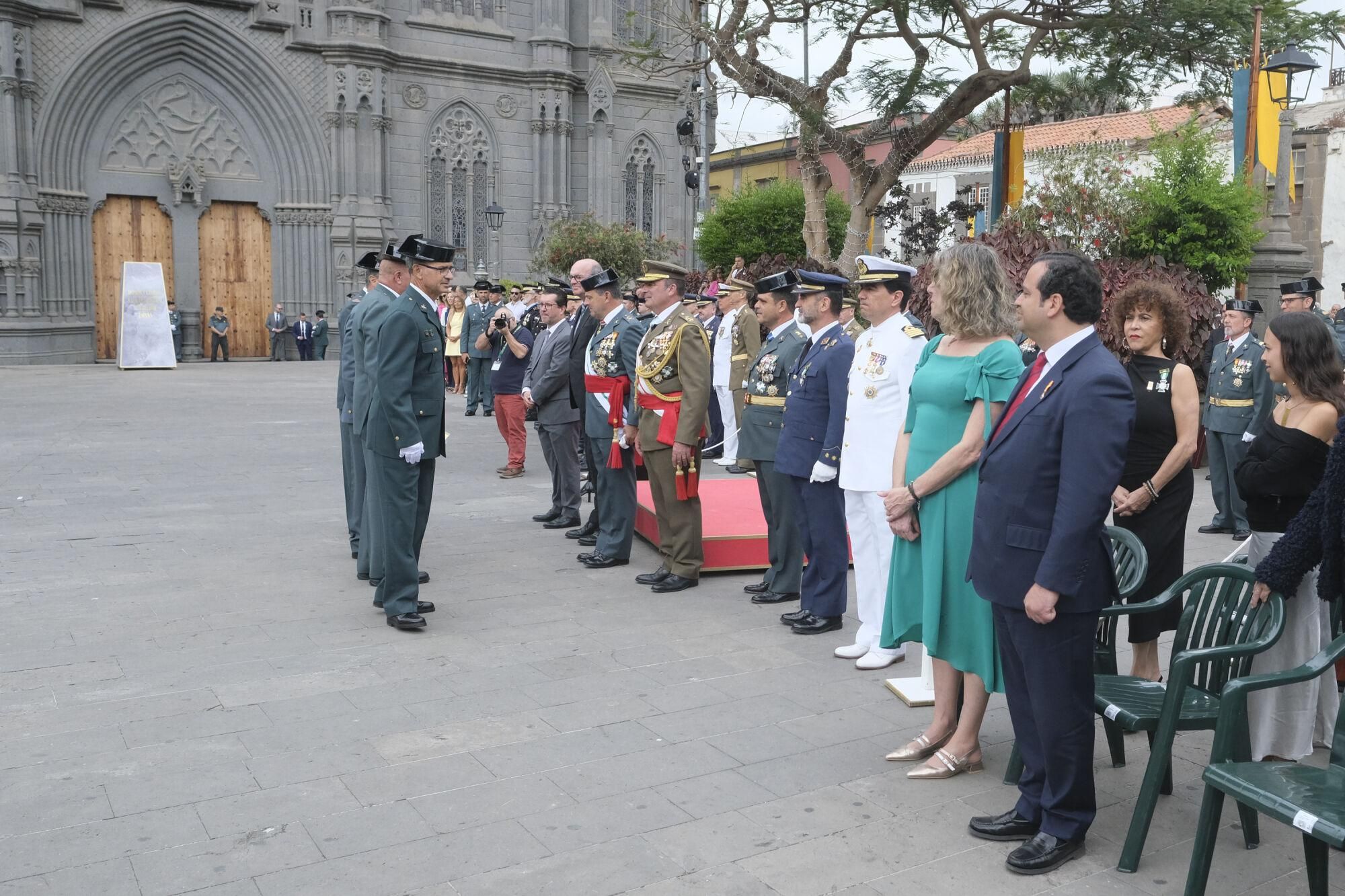 La Guardia Civil celebra el 181 aniversario de su fundación con un acto en Arucas