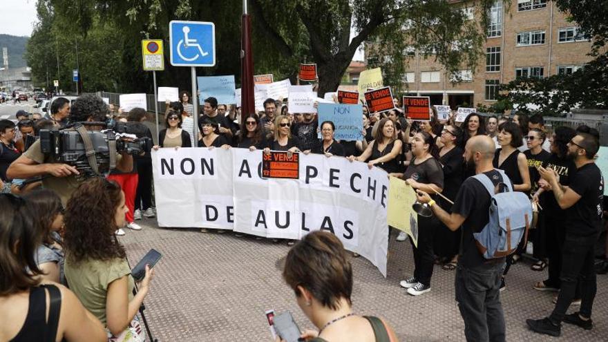 A Xunqueira y el Luis Seoane se rebelan por la supresión de ciclos de FP presenciales