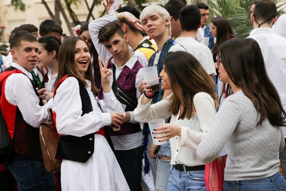 Ambiente en el Jardín de la Fama en el Bando de la Huerta