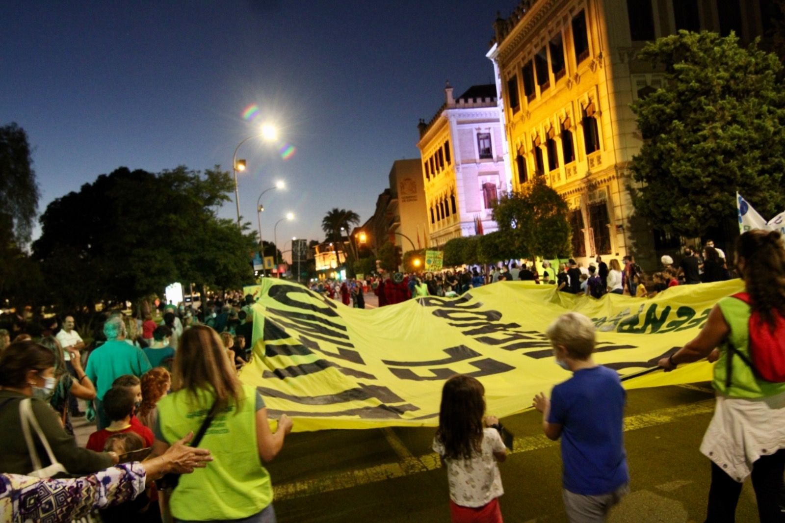 Manifestación por el Mar Menor en Murcia