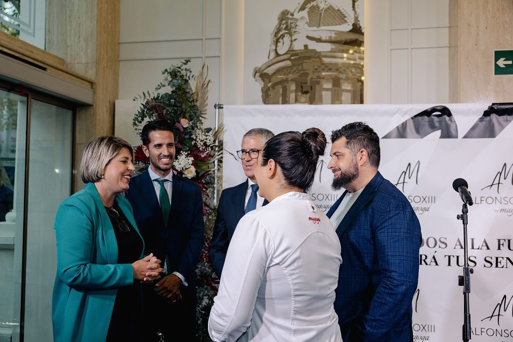 Presentación del nuevo menú del hotel Alfonso XIII de Cartagena diseñado por Magoga