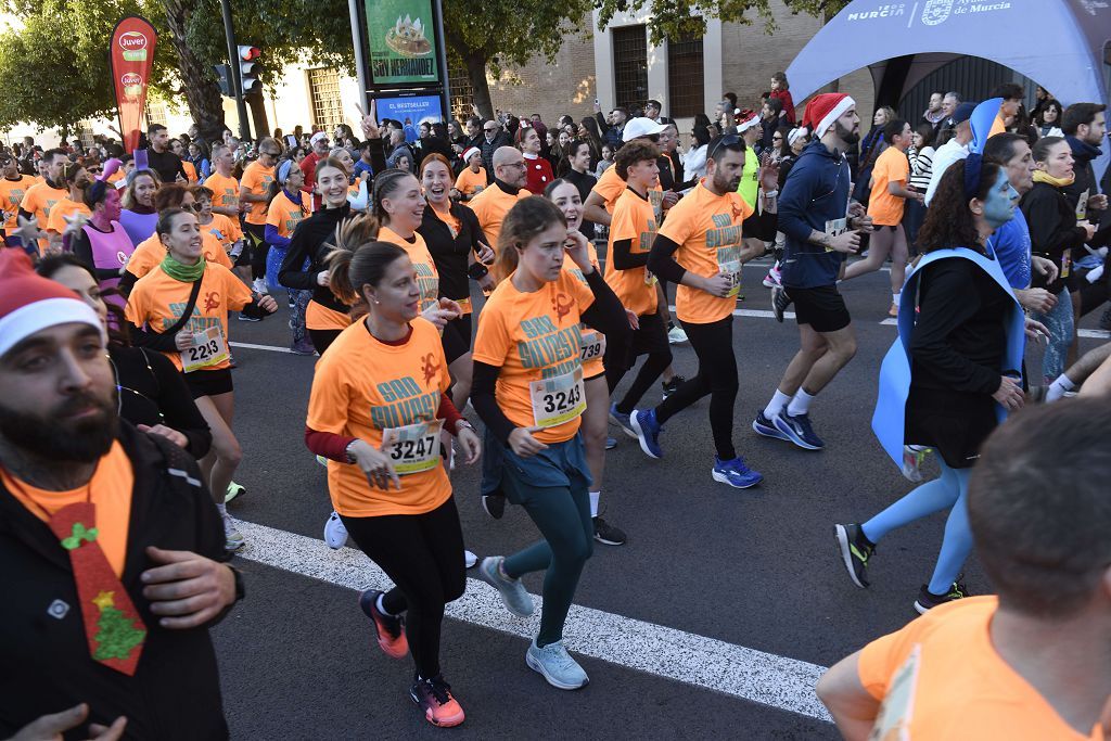 La San Silvestre 2025 en Murcia, en fotografías