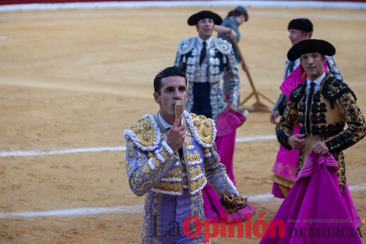 Segunda corrida de la Feria Taurina de Murcia (Castella, Manzanares y Talavante)