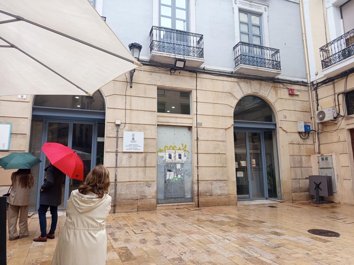 Actividad en el centro de salud Santa Faz de Alicante