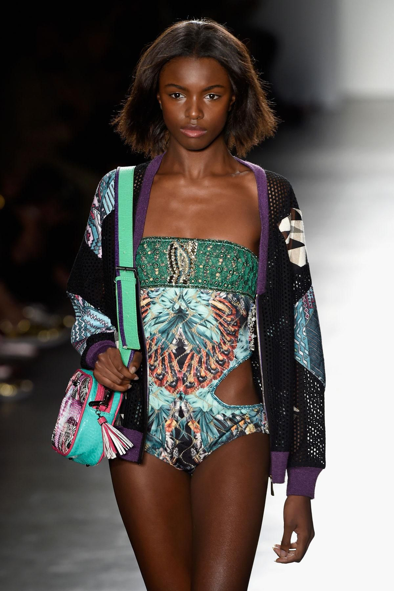 NYFW: Custo Barcelona Primavera/Verano 2016, mono estampado