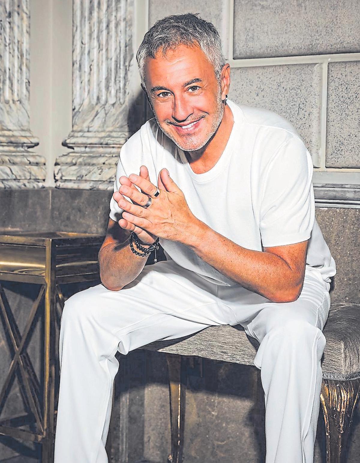 Sergio Dalma, que actúa en Porriño.