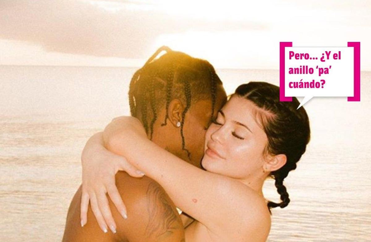 Kylie Jenner: "Pero... ¿Y el anillo 'pa' cuándo?