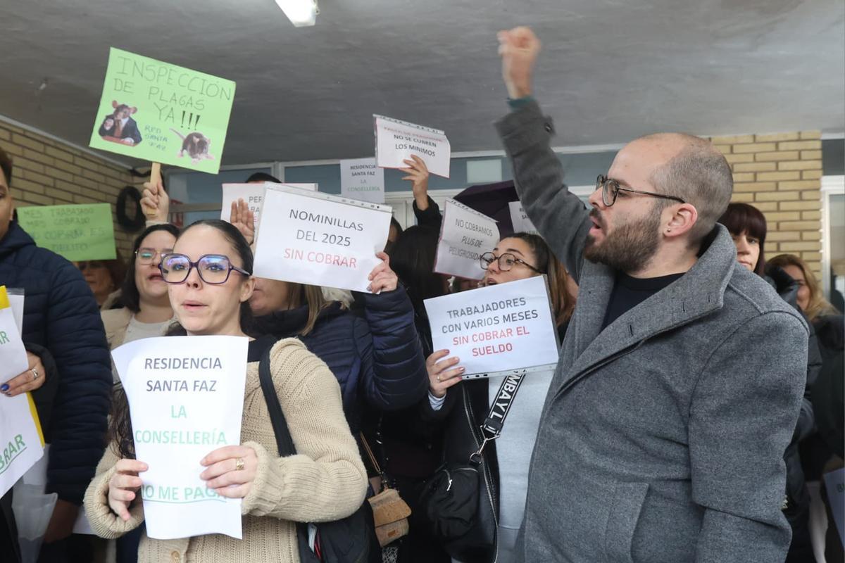 Trabajadores de la residencia de Santa Faz han denunciado la presencia de ratas en las instalaciones