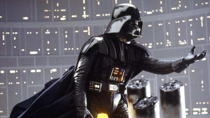 Darth Vader, en una escena de "El imperio contraataca" (1980).