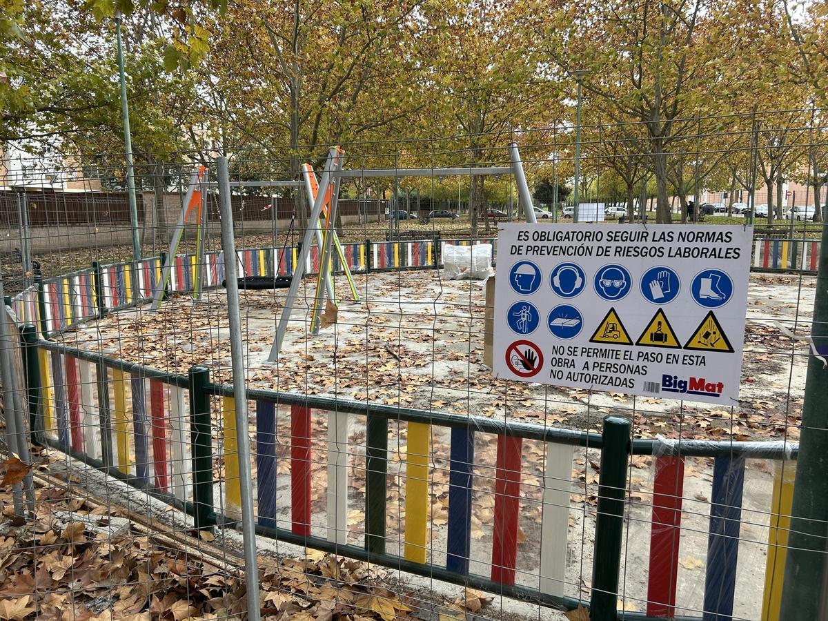 Debido a las obras, no está permitido el acceso