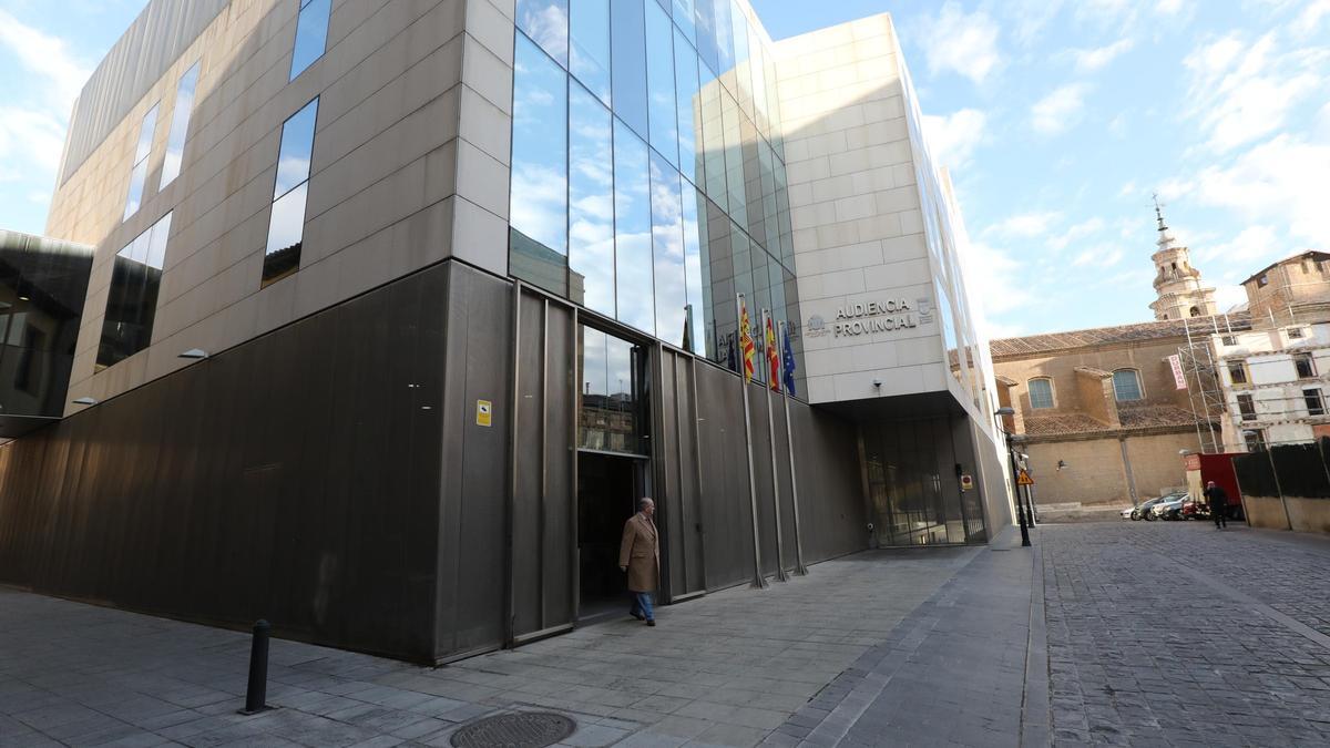 Imagen de archivo de la Audiencia Provincial de Zaragoza.